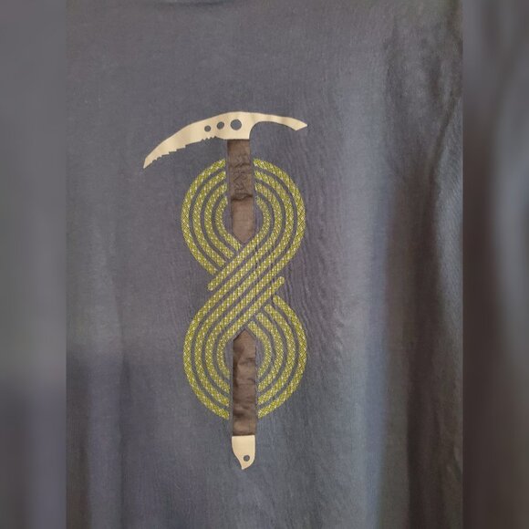 Stance Axe Ice Climbing Graphic Organic Cotton T Shirt - Picture 5 of 5